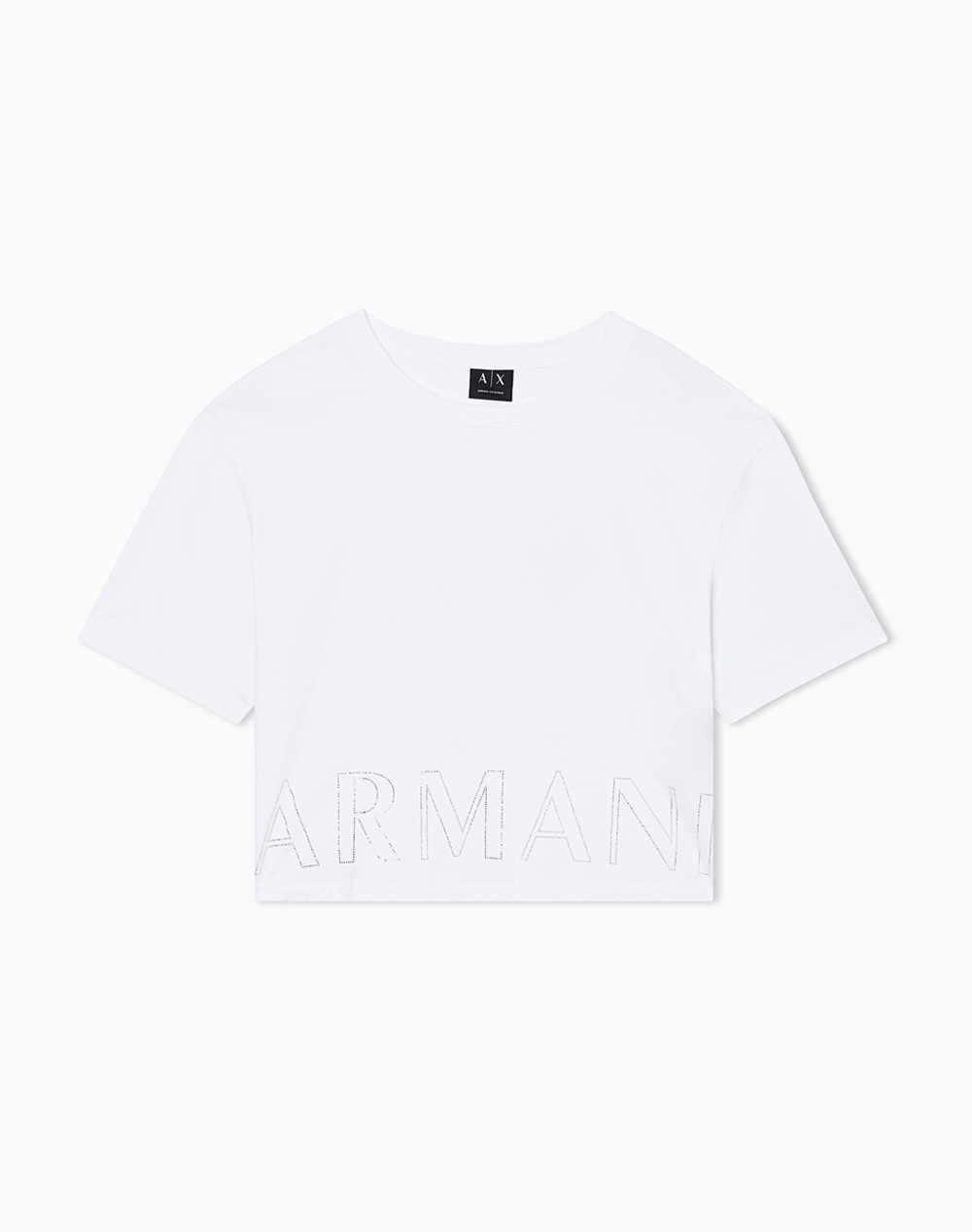 Armani Exchange T-Shirt Xw001709Af17172-U0002 White Γυναικεία ρούχα μπλούζες Τ-Shirt Politikos Shop Πολιτικός