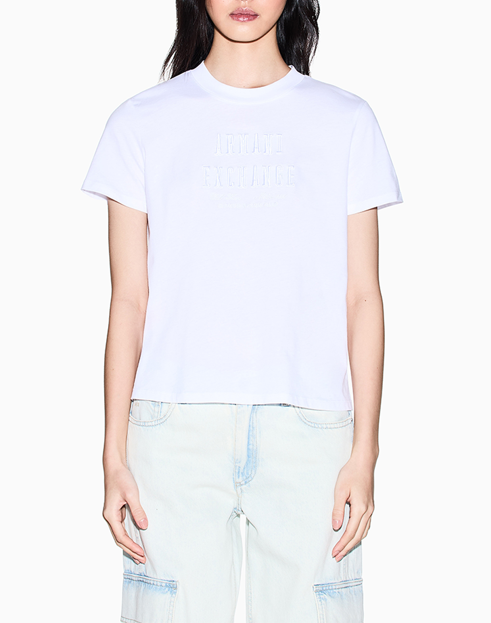 Armani Exchange ARMANI EXCHANGET-SHIRT XW002334AF10358-U0002 White