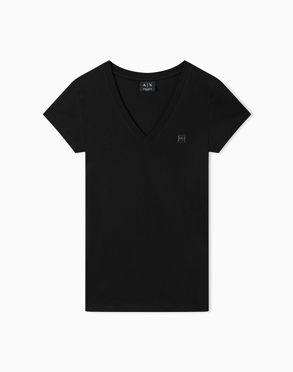 Armani Exchange T-Shirt Xw002292Af10356-Uc001 Black Γυναικεία ρούχα μπλούζες Τ-Shirt Politikos Shop Πολιτικός