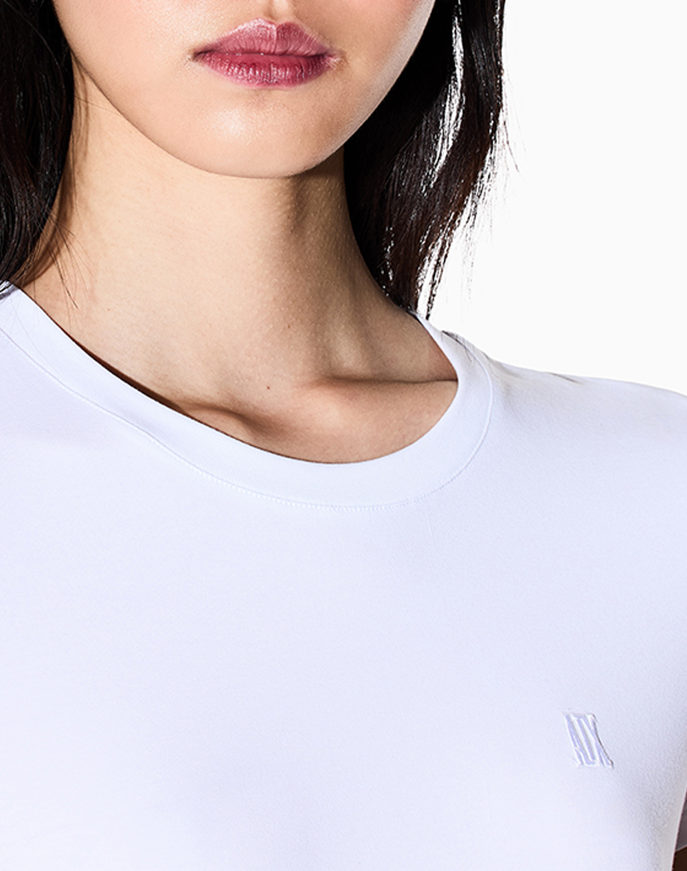 Armani Exchange T-Shirt Xw002333Af16294-U0002 White Γυναικεία ρούχα μπλούζες Τ-Shirt Politikos Shop Πολιτικός