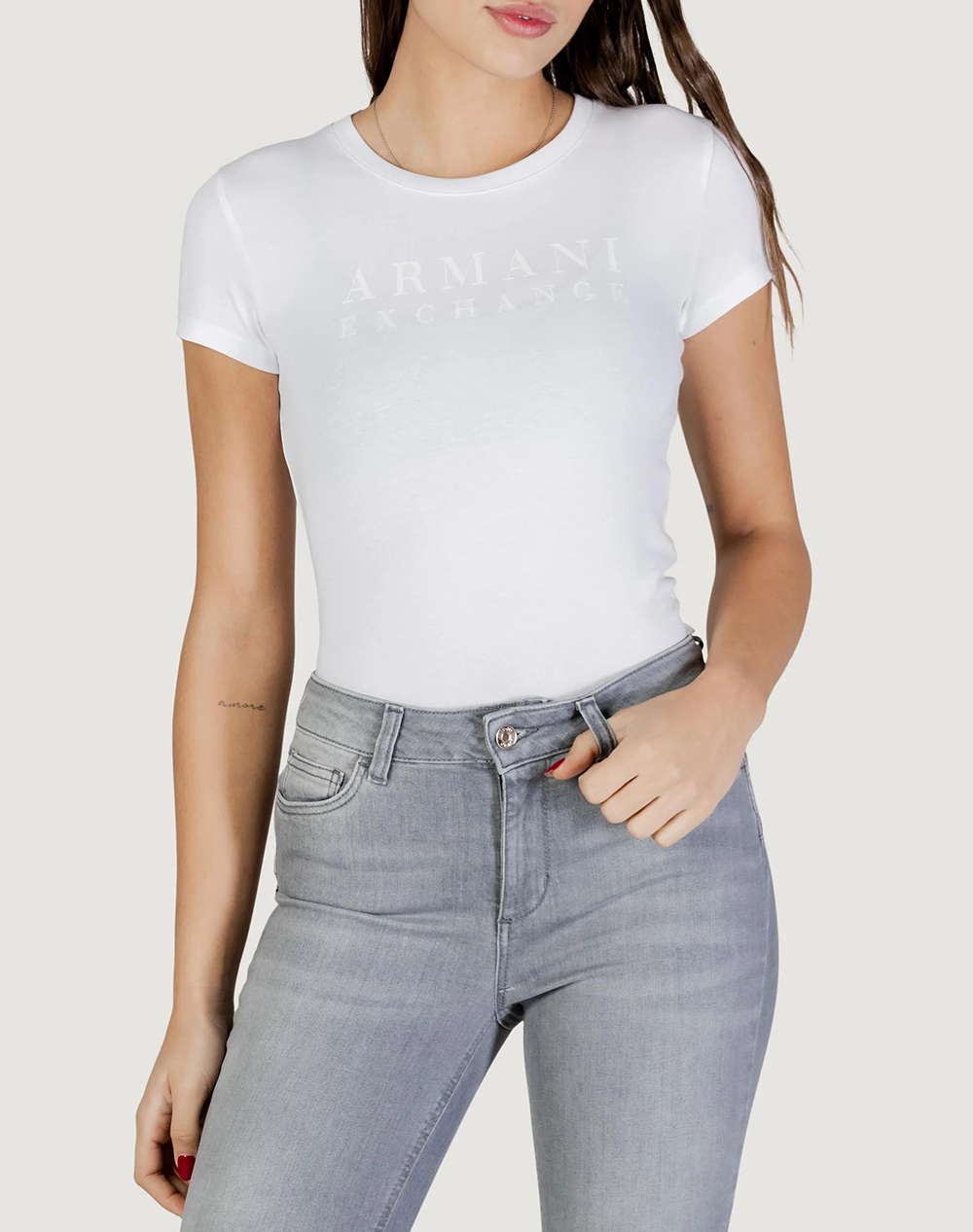 ARMANI EXCHANGE T-SHIRT XW002289AF17173-U0002 White