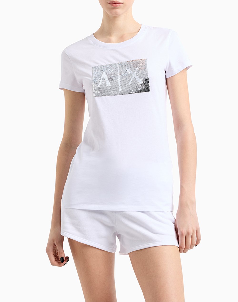 Armani Exchange ARMANI EXCHANGE T-SHIRT 8NYTDLYJ73Z-6110 White