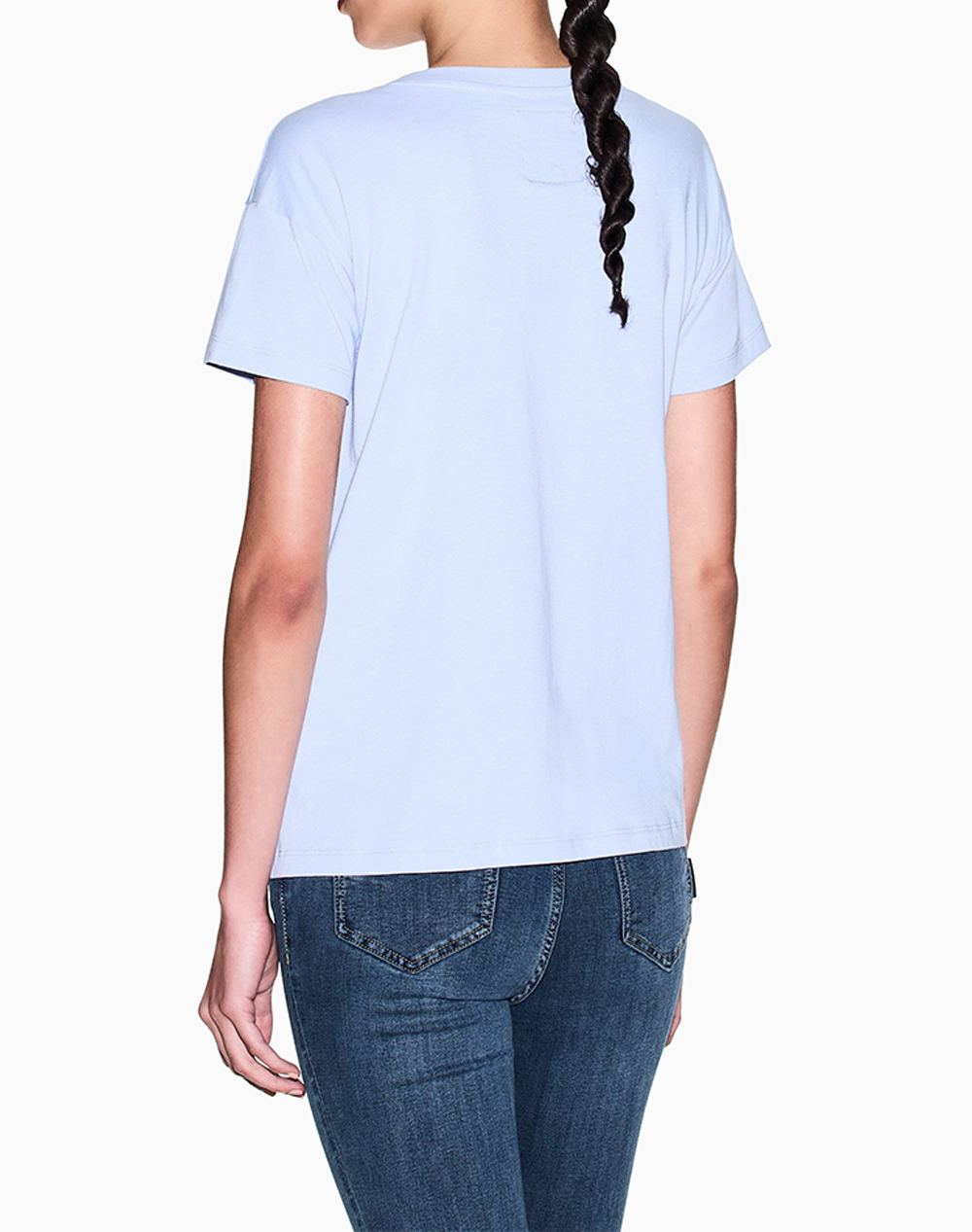 ARMANI EXCHANGE ARMANI EXCHANGE T-SHIRT XW000830AF10356-U9333 LightBlue - 2