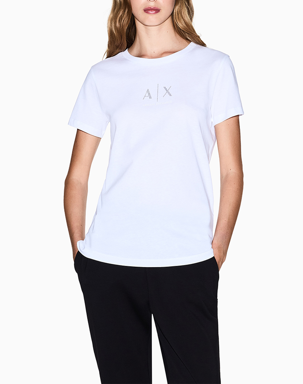 Armani Exchange ARMANI EXCHANGE T-SHIRT XW001459AF10356-U0002 White