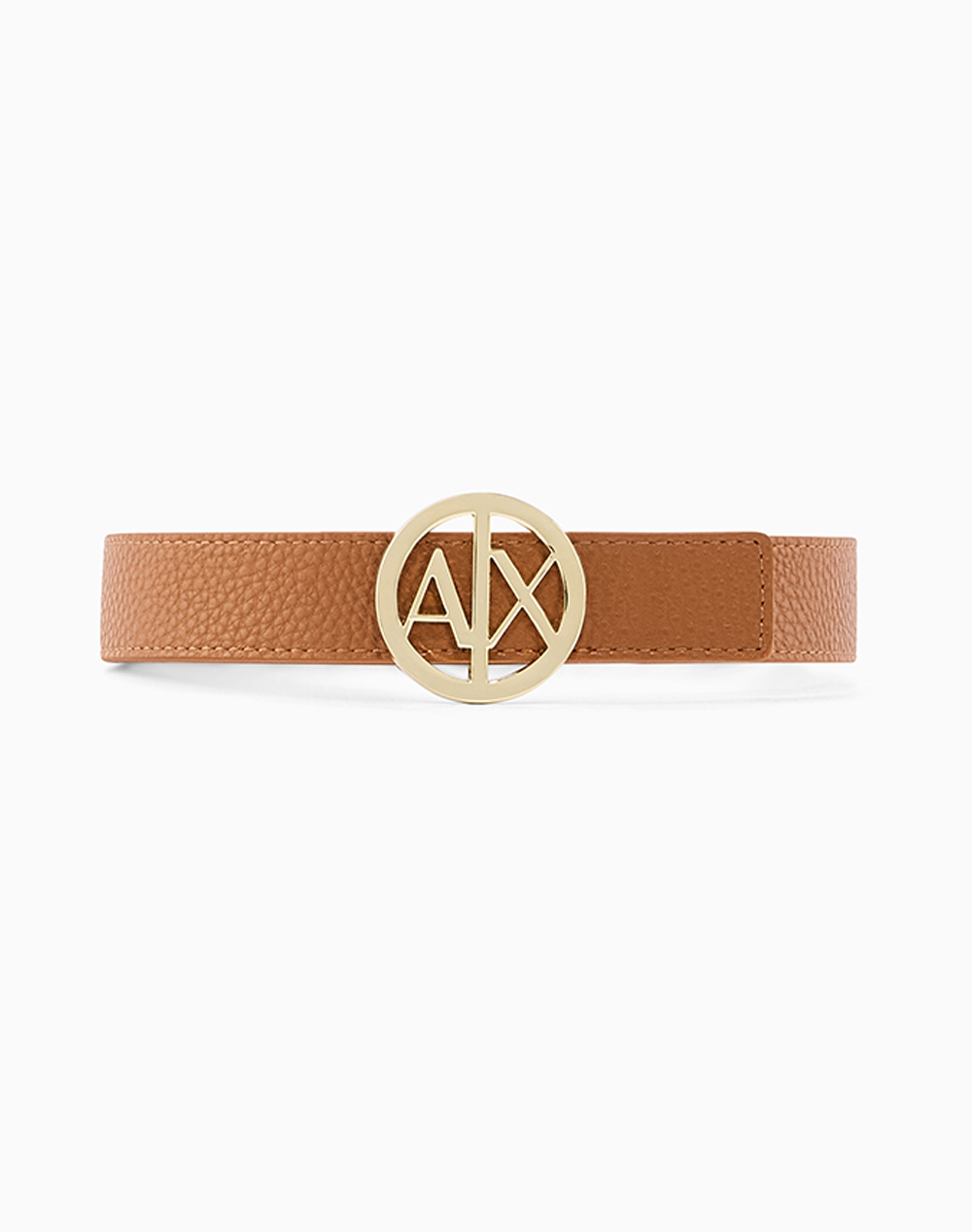 ARMANI EXCHANGE PLATE BELT 9411180A877-M6291 Tan