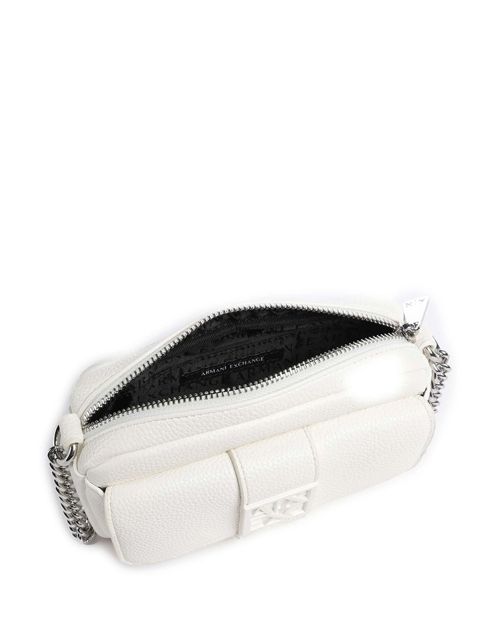Armani Exchange Messenger Bag Xw000324Af11902-U0011 Offwhite Γυναικεία αξεσουάρ τσάντες Politikos Shop Πολιτικός