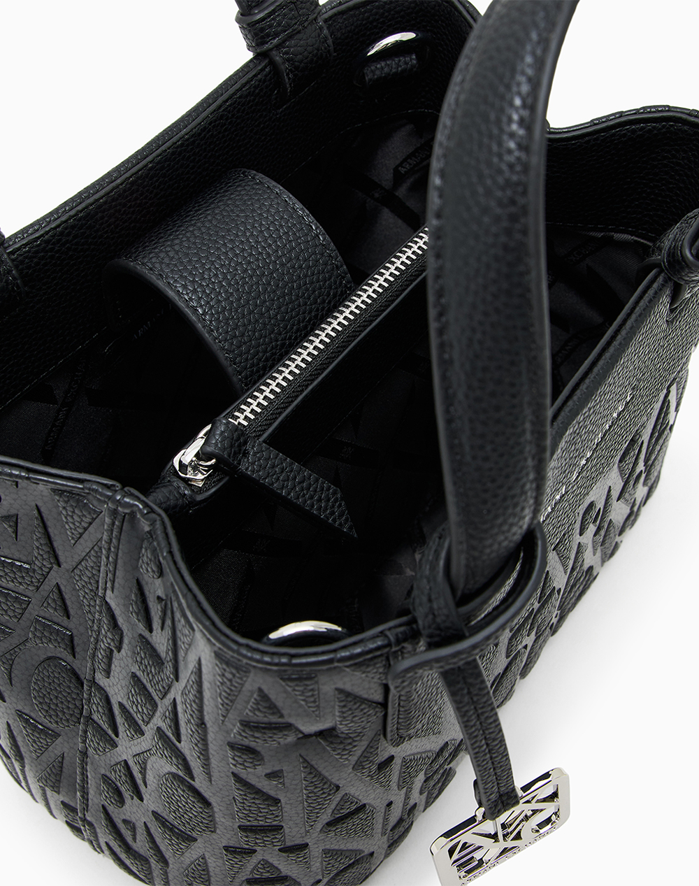 Armani Exchange Shopping Bag Xw001576Af15774-Uc001 Black Γυναικεία αξεσουάρ τσάντες Politikos Shop Πολιτικός