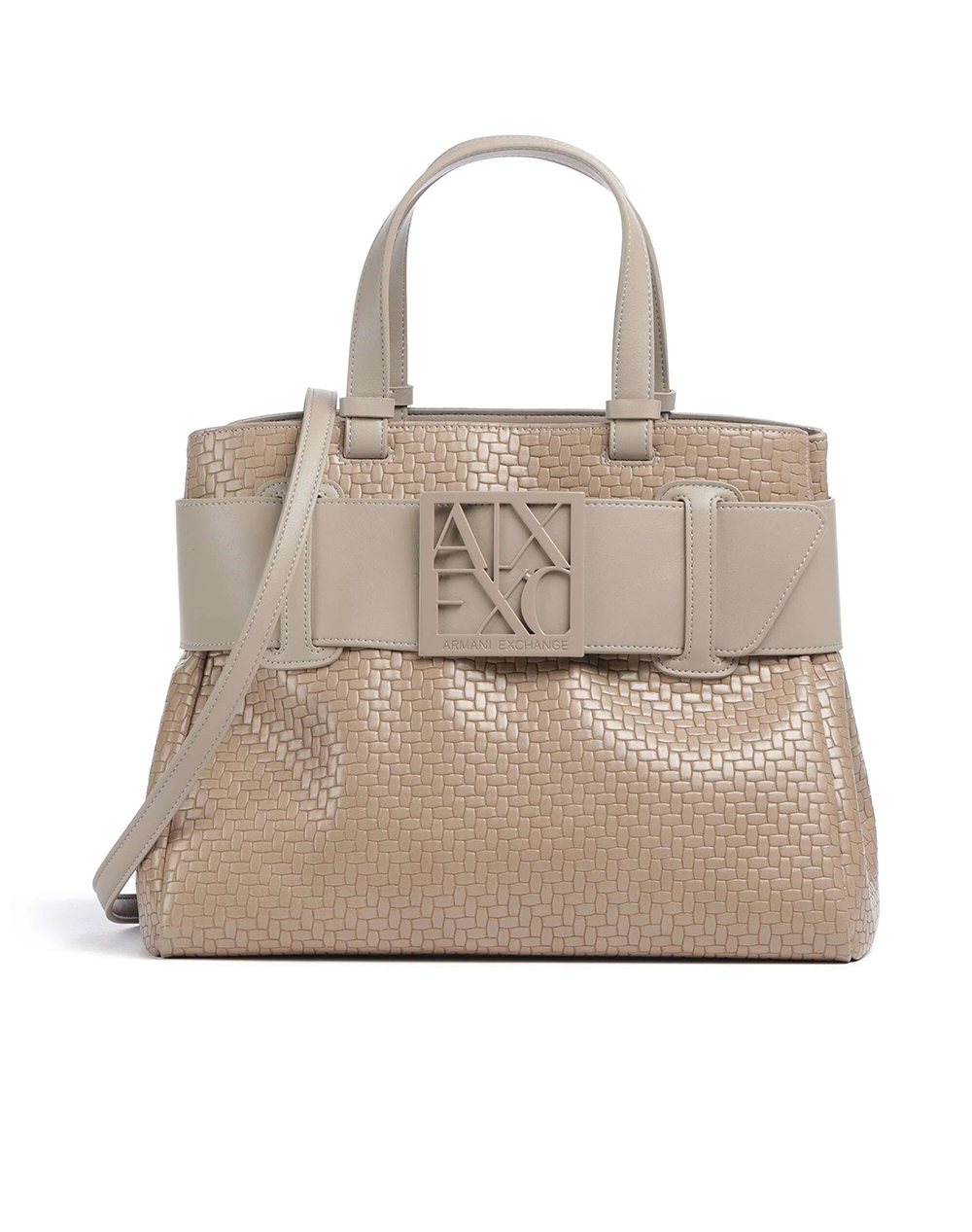 ARMANI EXCHANGE SHOPPING BAG XW000285AF22628-U6223 Biege