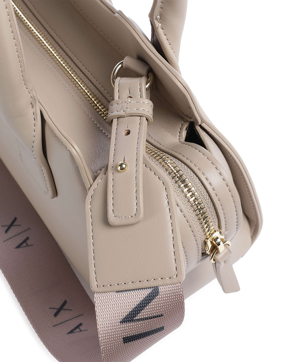 Armani Exchange Shopping Bag Xw002159Af19892-U6223 Biege Γυναικεία αξεσουάρ τσάντες Politikos Shop Πολιτικός