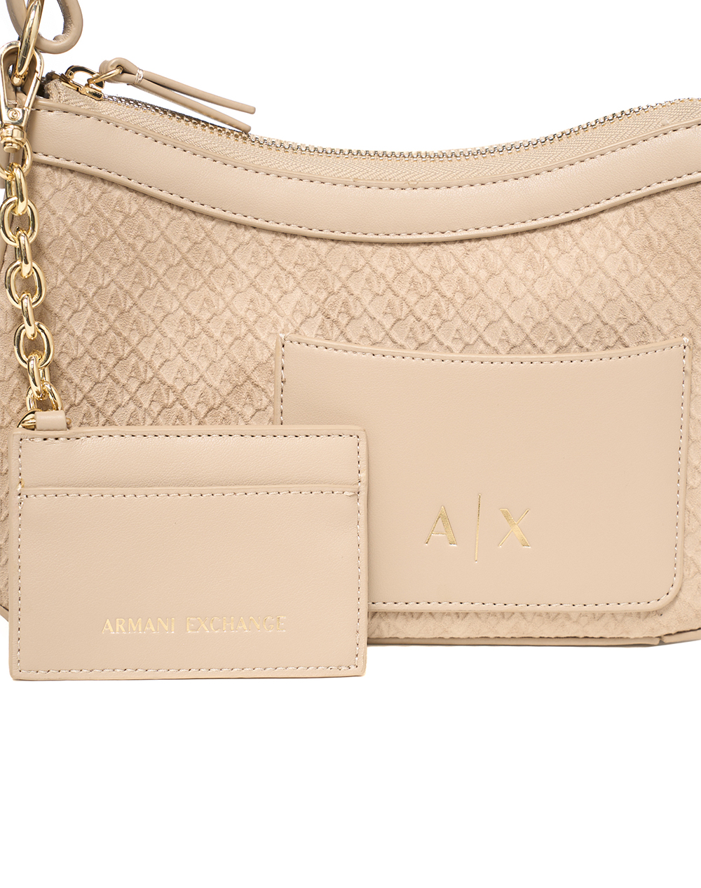 Armani Exchange Mini Bag Xw001571Af22645-U6223 Biege Γυναικεία αξεσουάρ τσάντες Politikos Shop Πολιτικός
