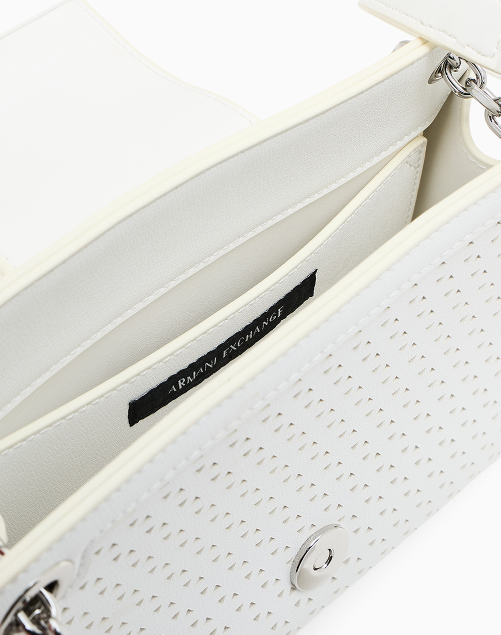Armani Exchange Mini Bag Xw000281Af22626-U0011 Offwhite Γυναικεία αξεσουάρ τσάντες Politikos Shop Πολιτικός