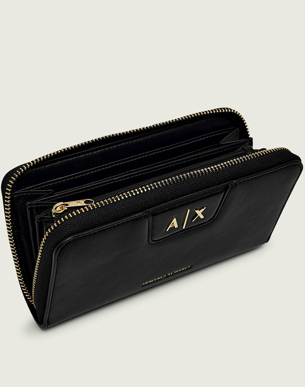 Armani Exchange Wallet Xw000359Af19892-Uc001 Black Γυναικεία αξεσουάρ Πορτοφολια Politikos Shop Πολιτικός