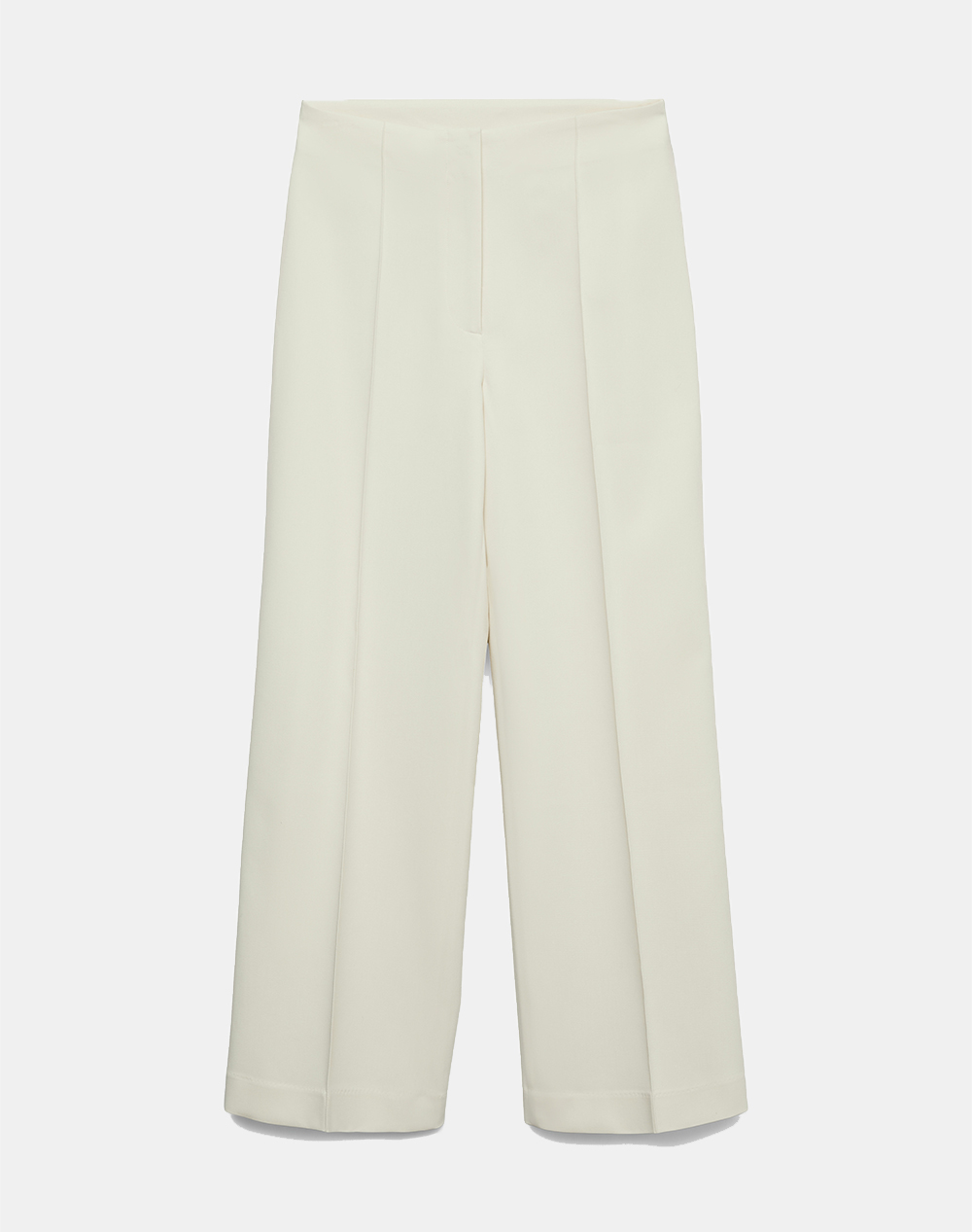 AWARE BY VERO MODA AWVANNAH HW STRAIGHT PANT 10339491-Birch Cream