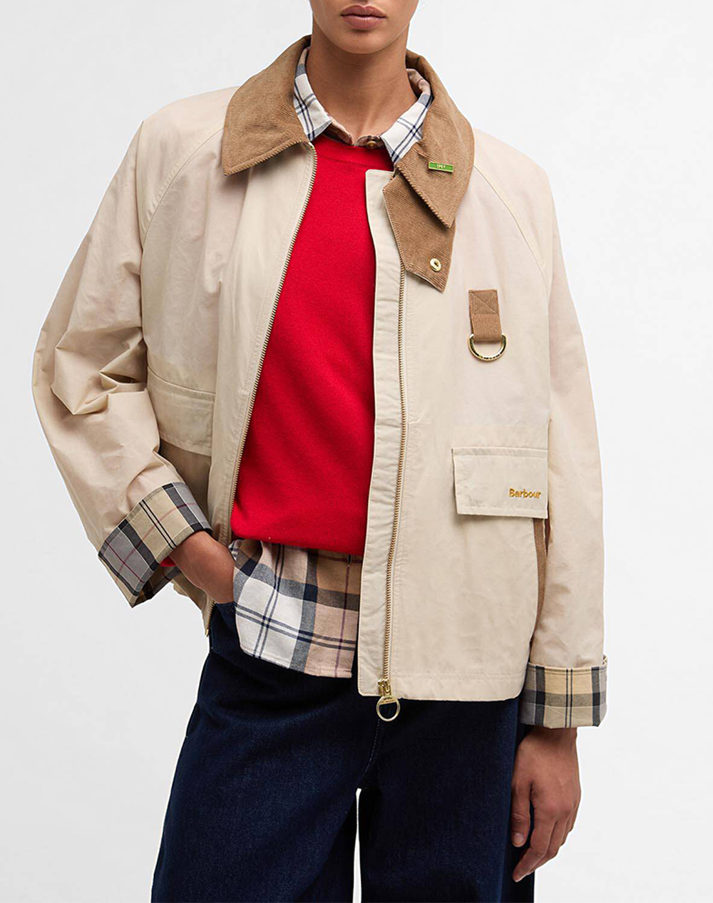 BARBOUR ΜΠΟΥΦΑΝ ΑΔΙΑΒΡΟΧΟ LSP0311-BRCR31.17 Cream