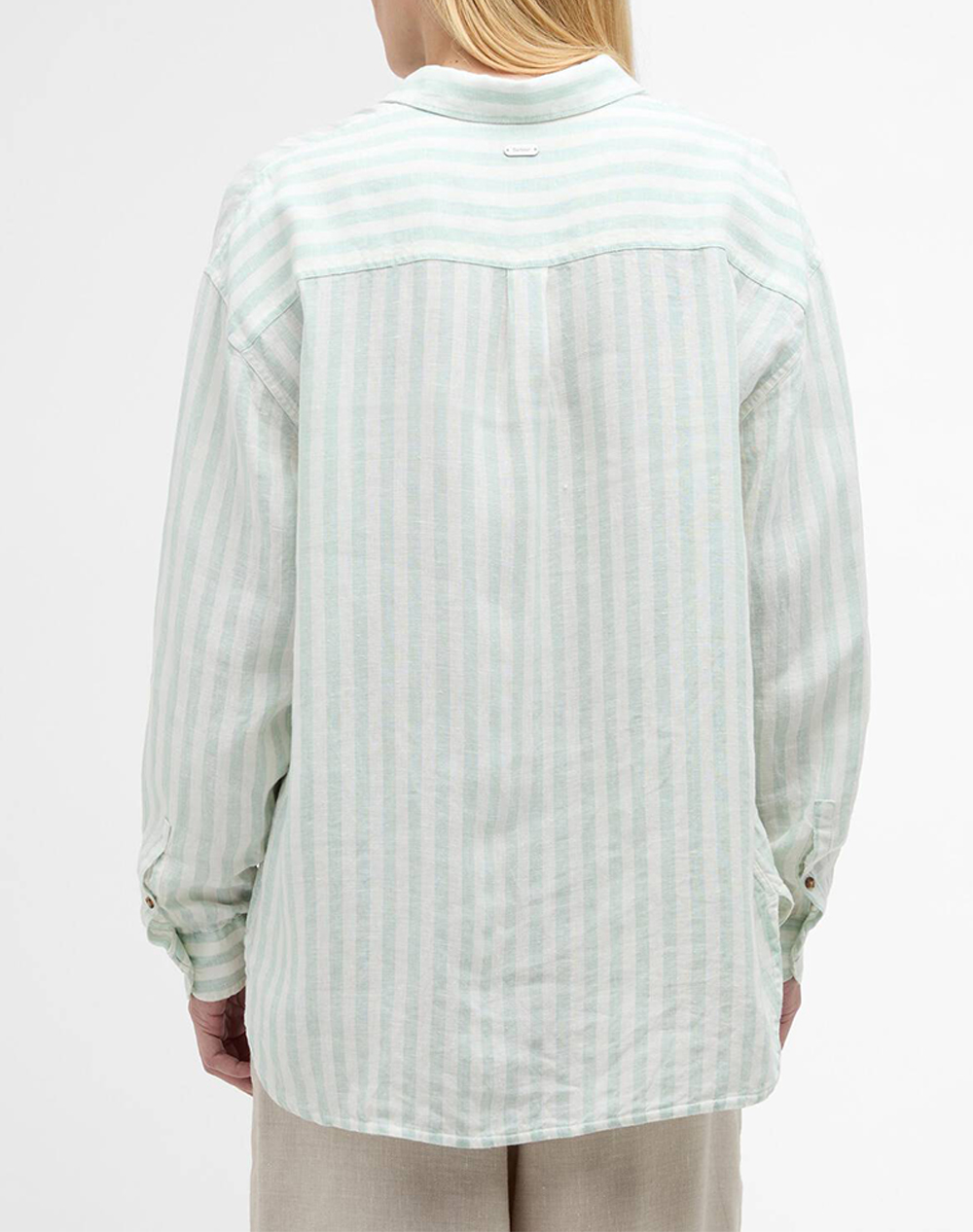 BARBOUR BARBOUR ΠΟΥΚΑΜΙΣΟ LSH1590-BRGN17.2 LightGreen - 2
