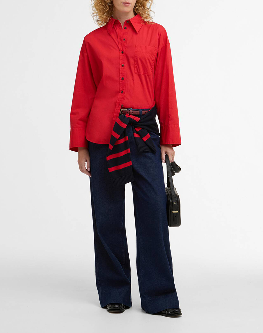 Barbour Πουκαμισο Lsh1663-Brre16 1 Red Γυναικεία ρούχα πουκάμισα Politikos Shop Πολιτικός