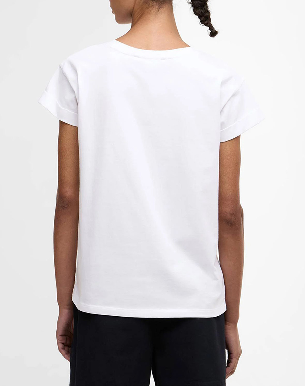 BARBOUR ΜΠΛΟΥΖΑ T-SHIRT Κ/Μ LTS0718-BRWH11 White