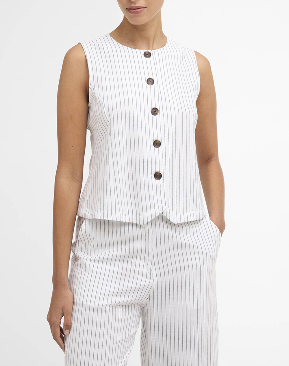 BARBOUR ΜΠΛΟΥΖΑ LSH1746-BRWH12.17 White