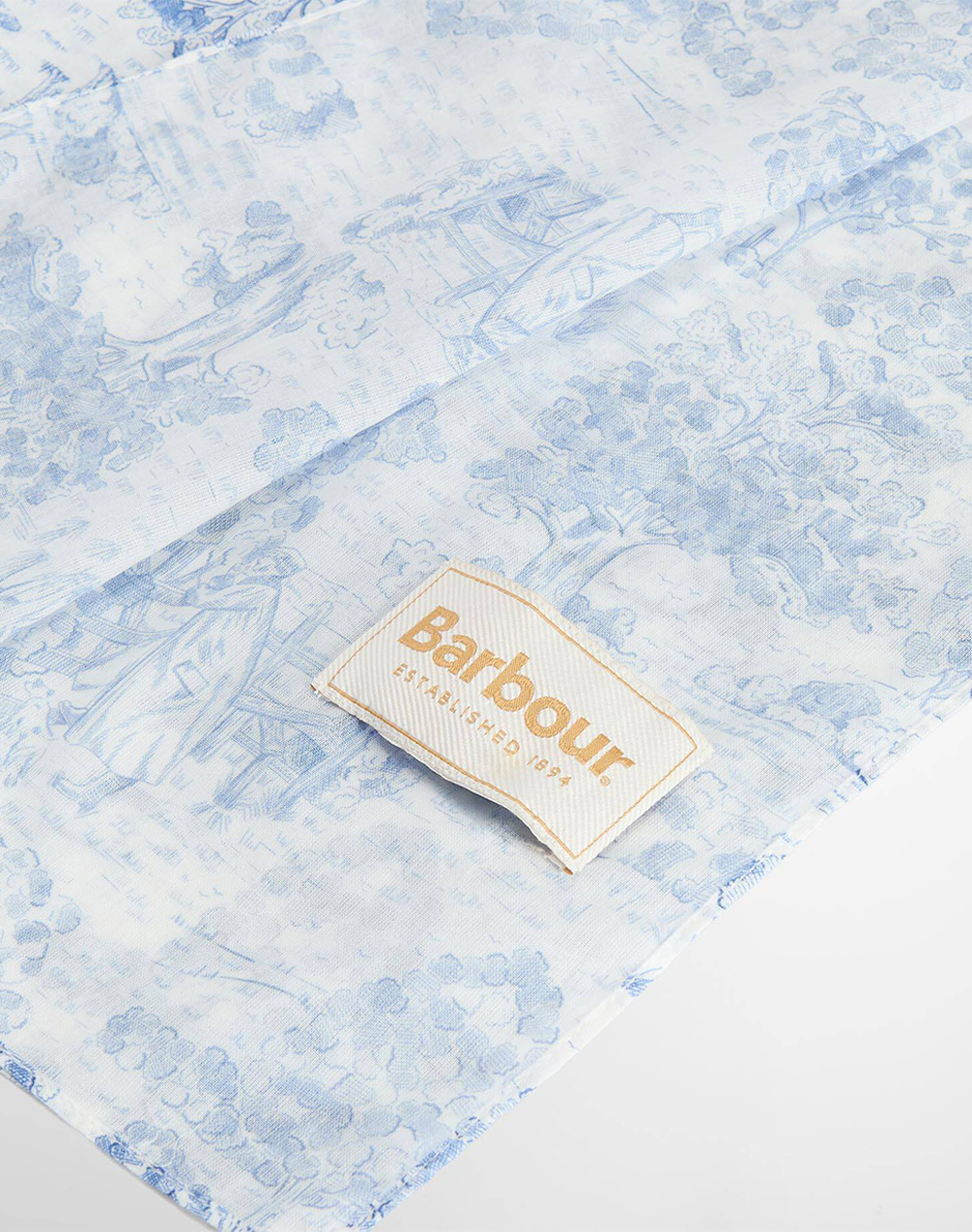 BARBOUR ΦΟΥΛΑΡΙ LSC0492-BRWH11 White φωτογραφία