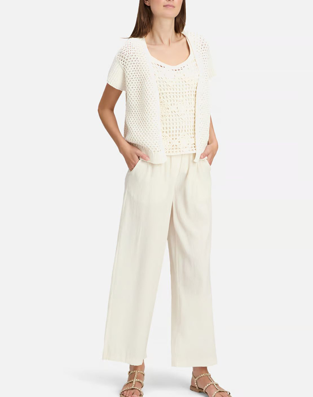 BETTY & CO BETTY&CO PANTS 6700/3338-1045 Ecru - 2