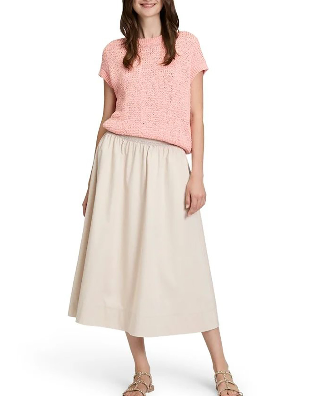 BETTY&CO SKIRT 9045/3170-1098 Cream φωτογραφία