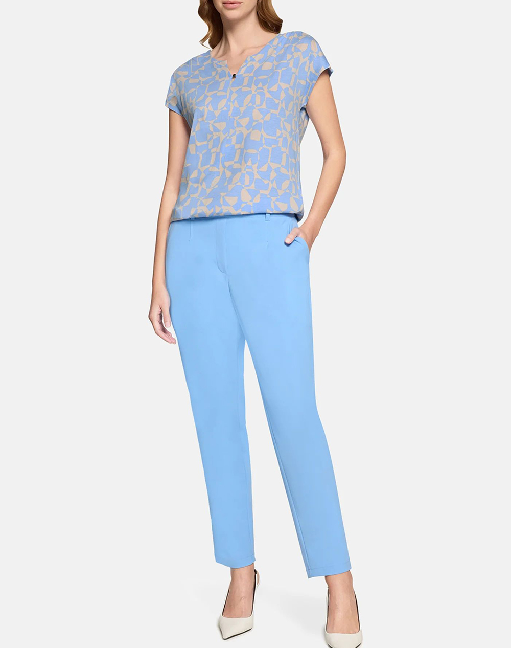 BETTY&CO BLOUSE 2999/3002-8811 Blue φωτογραφία