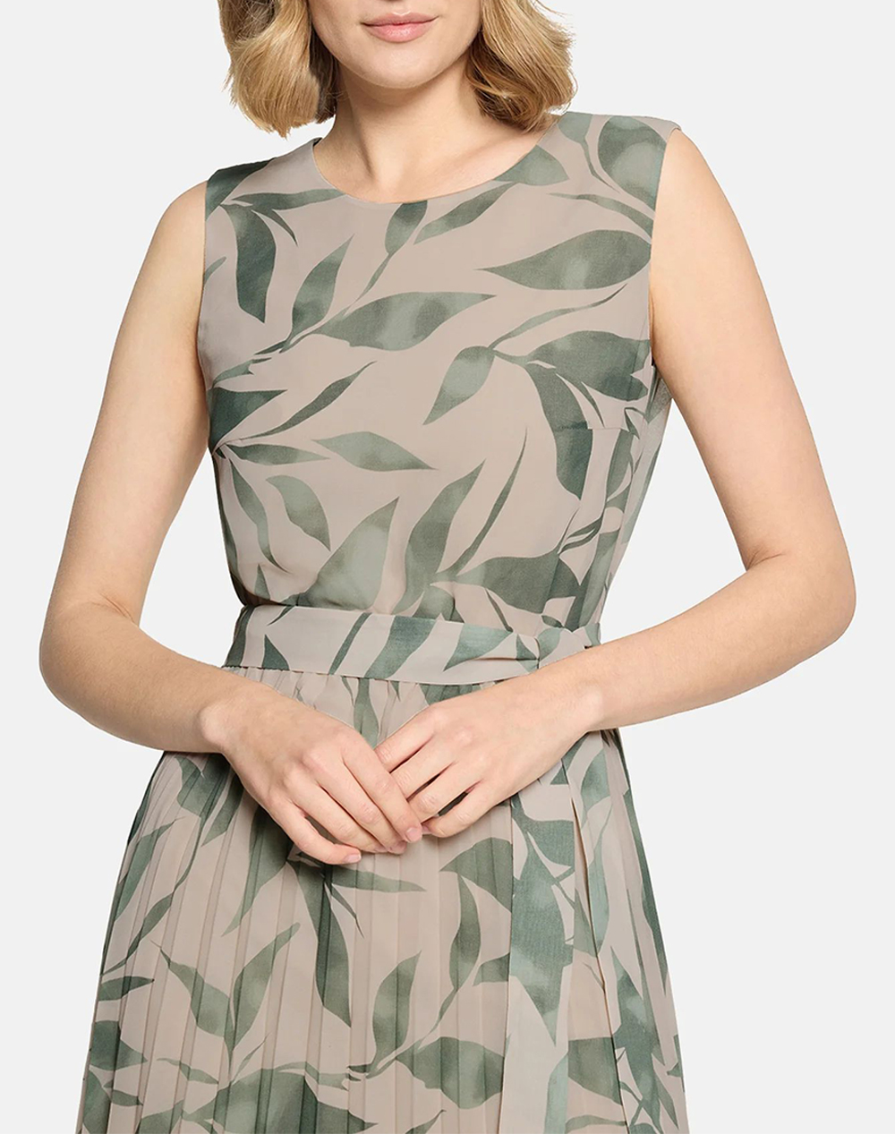 BETTY&CO DRESS 1007/3260-1858 Khaki φωτογραφία