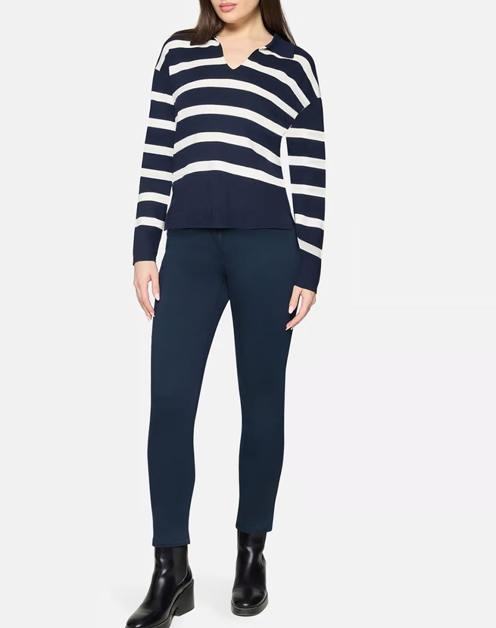 Betty Barclay Pants 6818 2518-8345 Darkblue Γυναικεία ρούχα παντελόνια Chinos Politikos Shop Πολιτικός