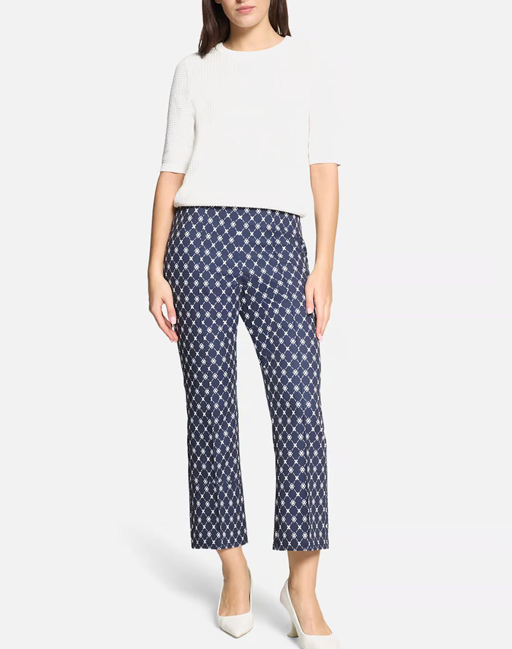 Betty Barclay Pants 6143 1706-8813 Darkblue Γυναικεία ρούχα παντελόνια Υφασματινα Politikos Shop Πολιτικός