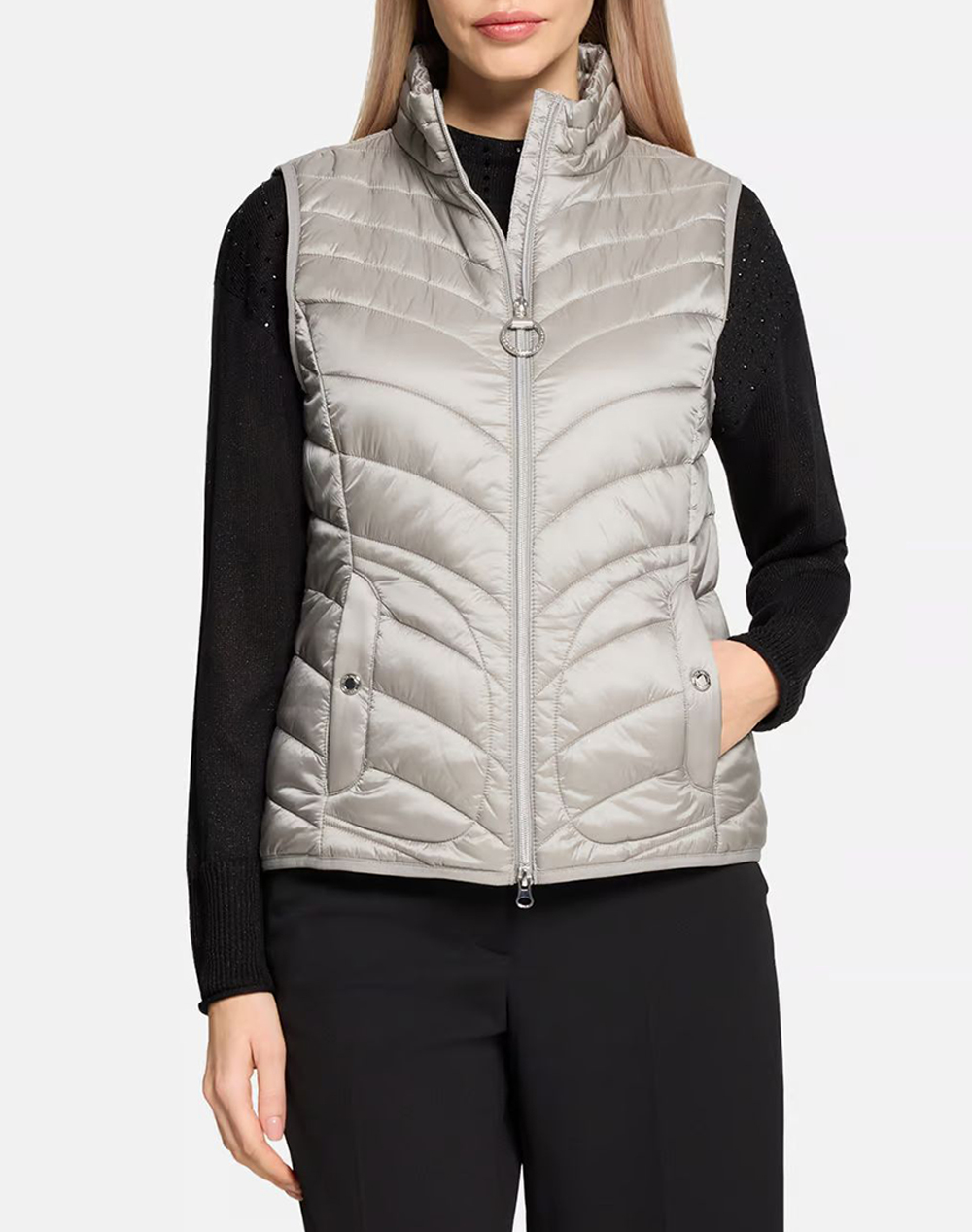 BETTY BARCLAY VEST 7013/1535-9005 LightGray