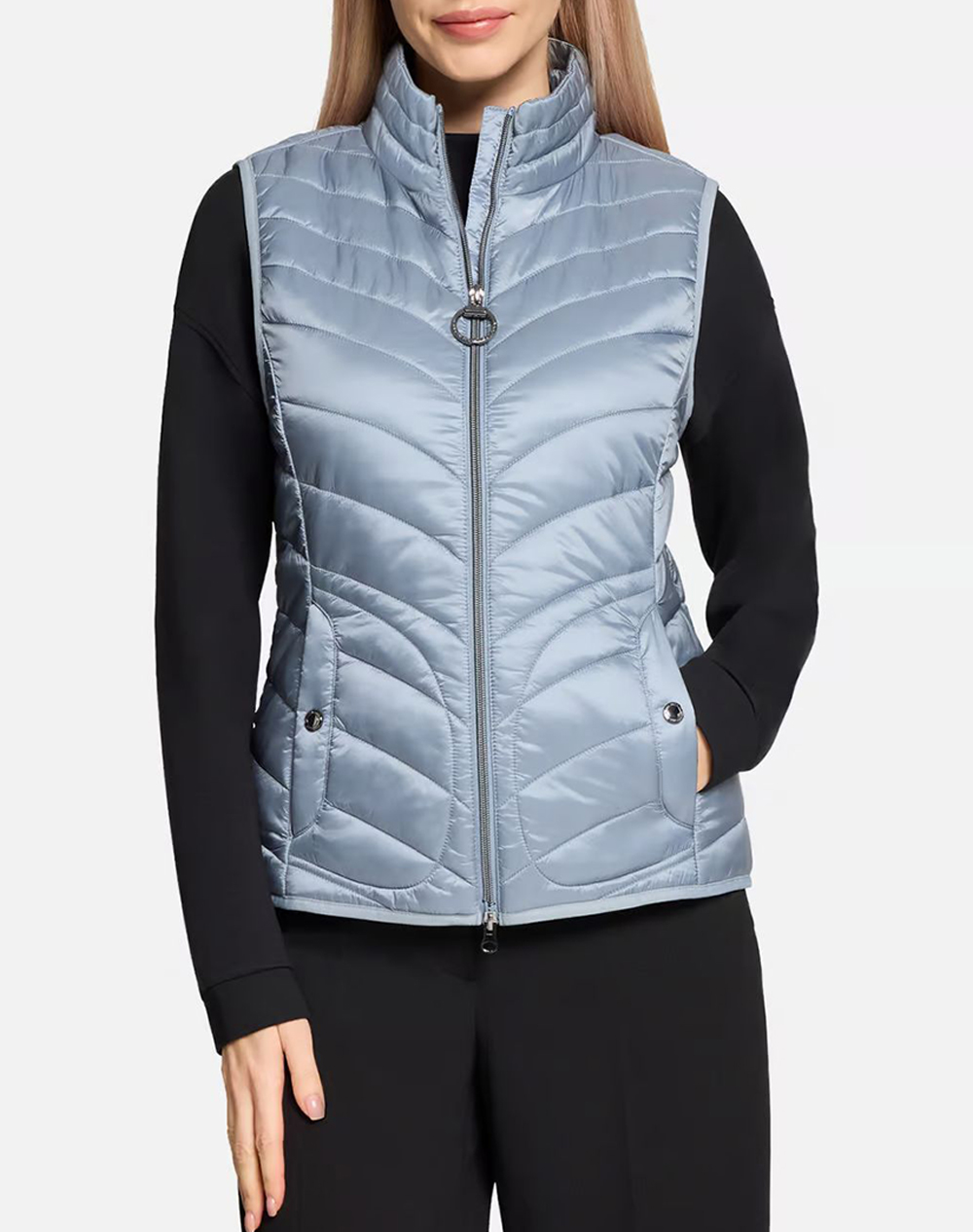 BETTY BARCLAY VEST 7013/1535-8380 SteelBlue