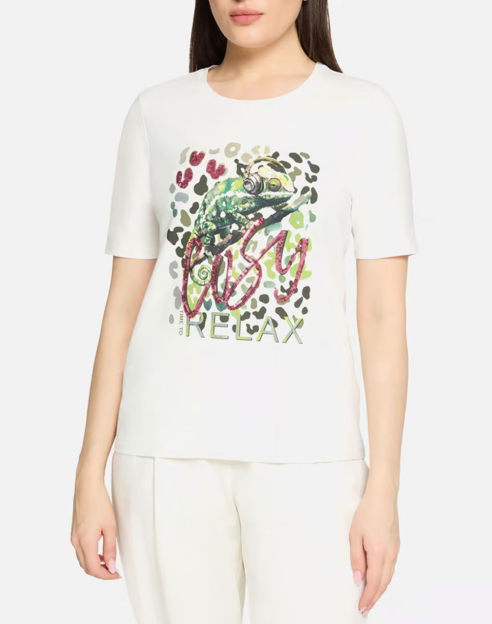 BETTY BARCLAY BLOUSE 2429/8081-1951 Cream