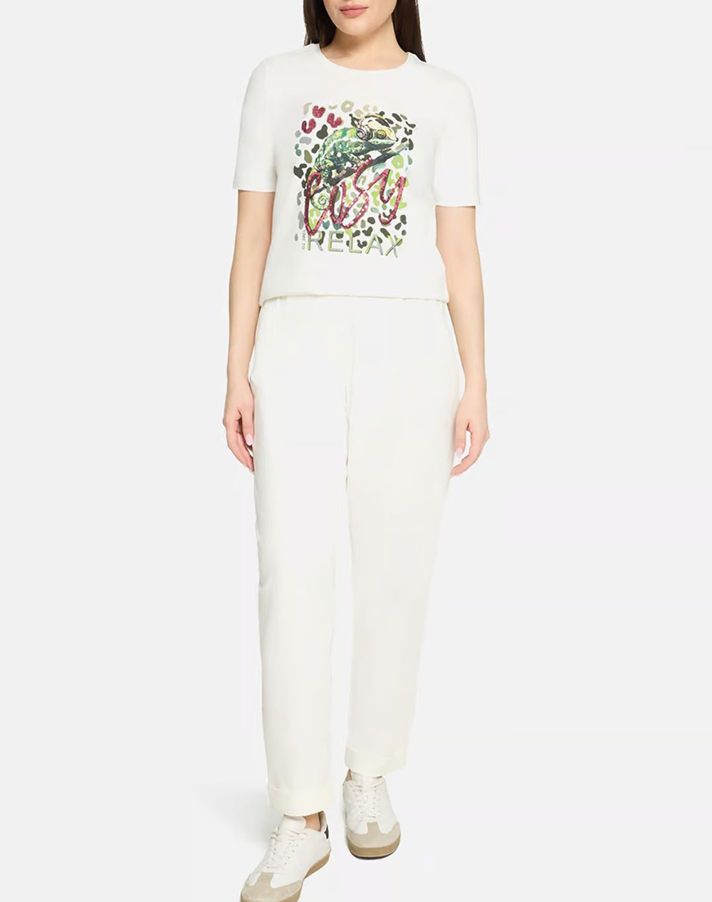 Betty Barclay Blouse 2429 8081-1951 Cream Γυναικεία ρούχα μπλούζες Τ-Shirt Politikos Shop Πολιτικός