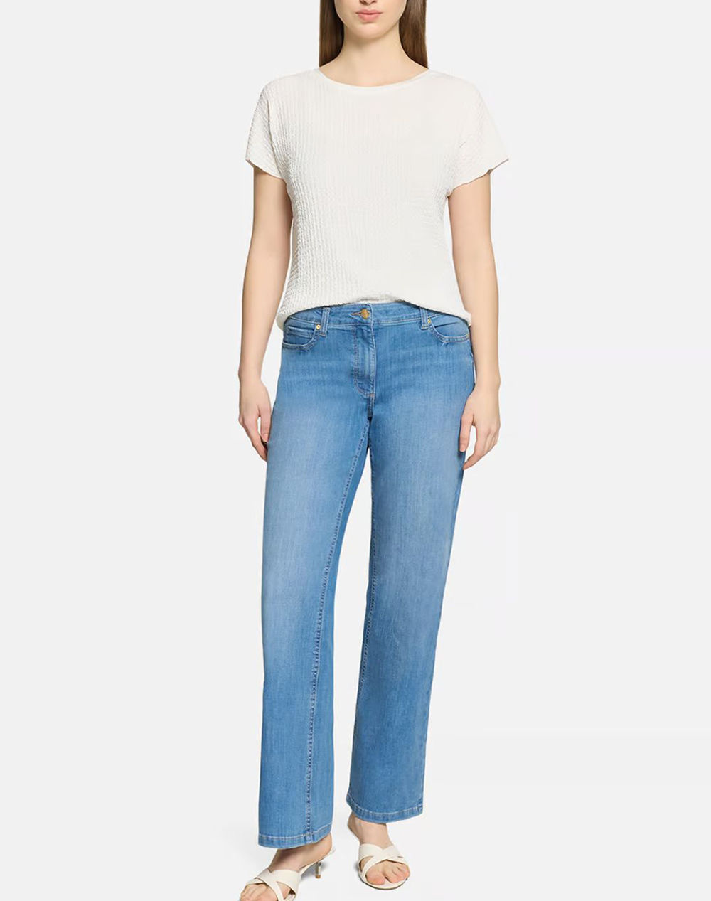 Betty Barclay Blouse 2421 8110-1014 Offwhite Γυναικεία ρούχα μπλούζες Τ-Shirt Politikos Shop Πολιτικός