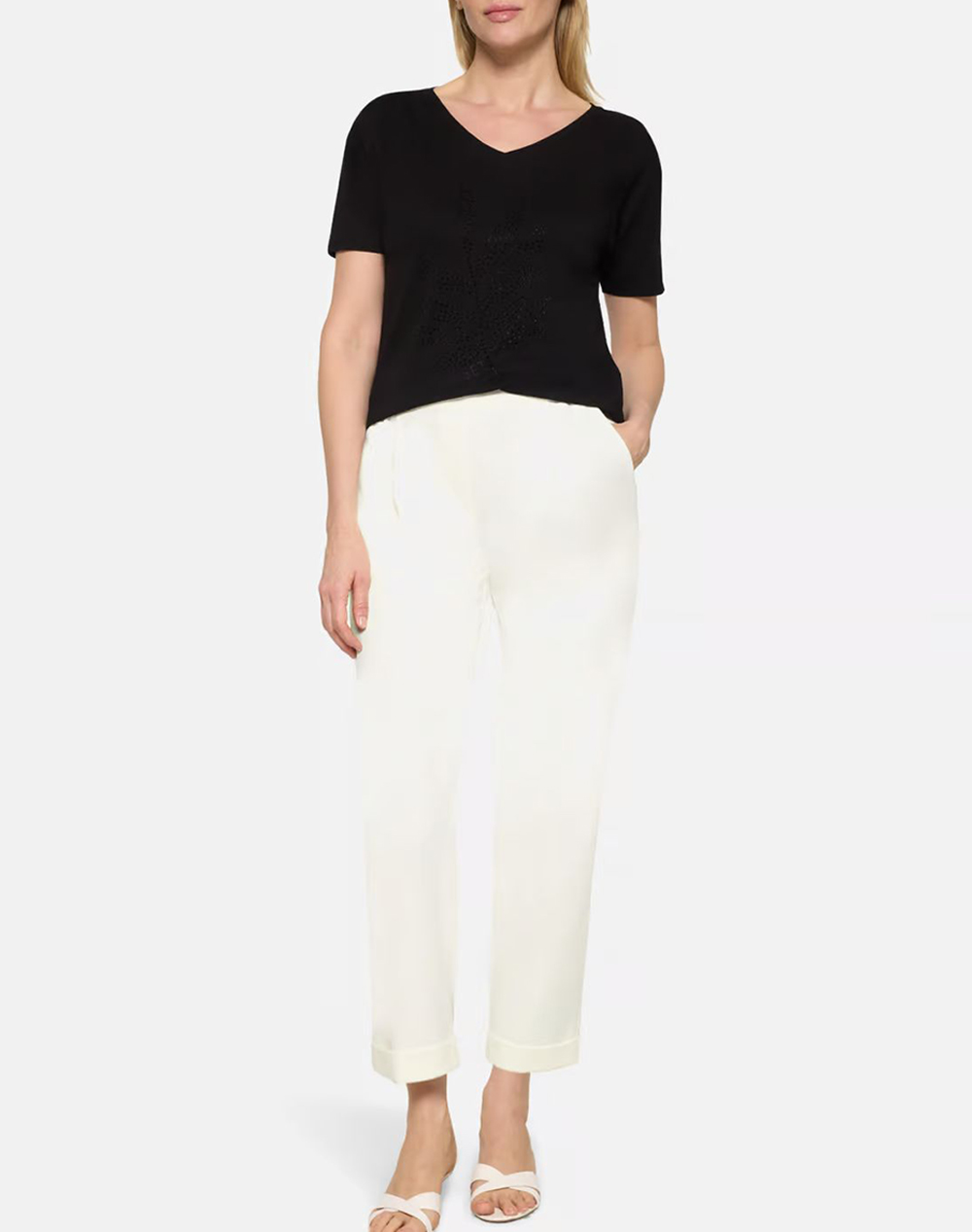 Betty Barclay Blouse 2437 8003-9045 Black Γυναικεία ρούχα μπλούζες Τ-Shirt Politikos Shop Πολιτικός