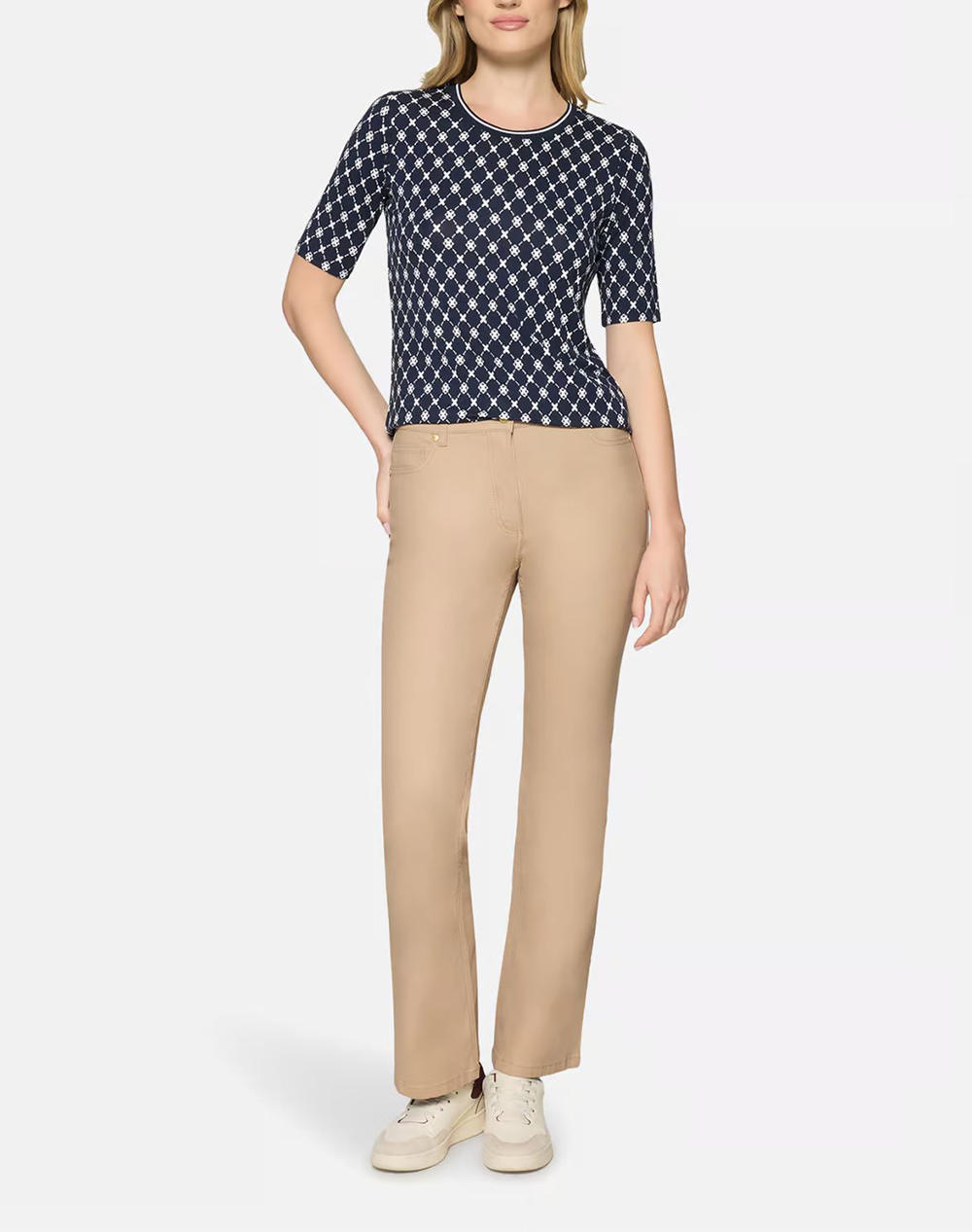 Betty Barclay Blouse 2725 1791-8813 Darkblue Γυναικεία ρούχα μπλούζες Τ-Shirt Politikos Shop Πολιτικός