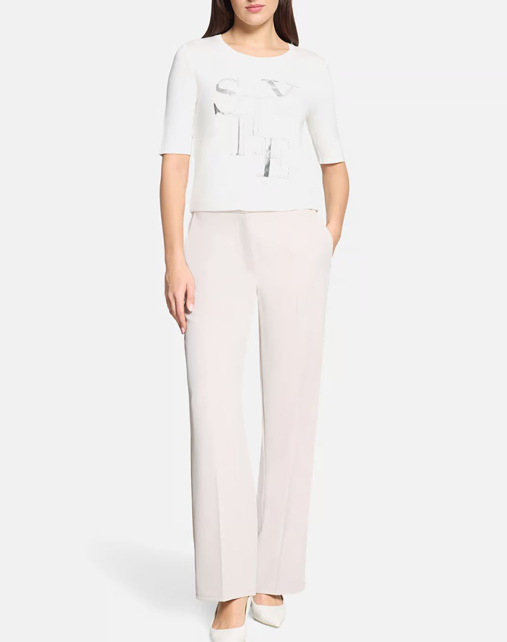 Betty Barclay Blouse 2746 2063-1014 Offwhite Γυναικεία ρούχα μπλούζες Τ-Shirt Politikos Shop Πολιτικός