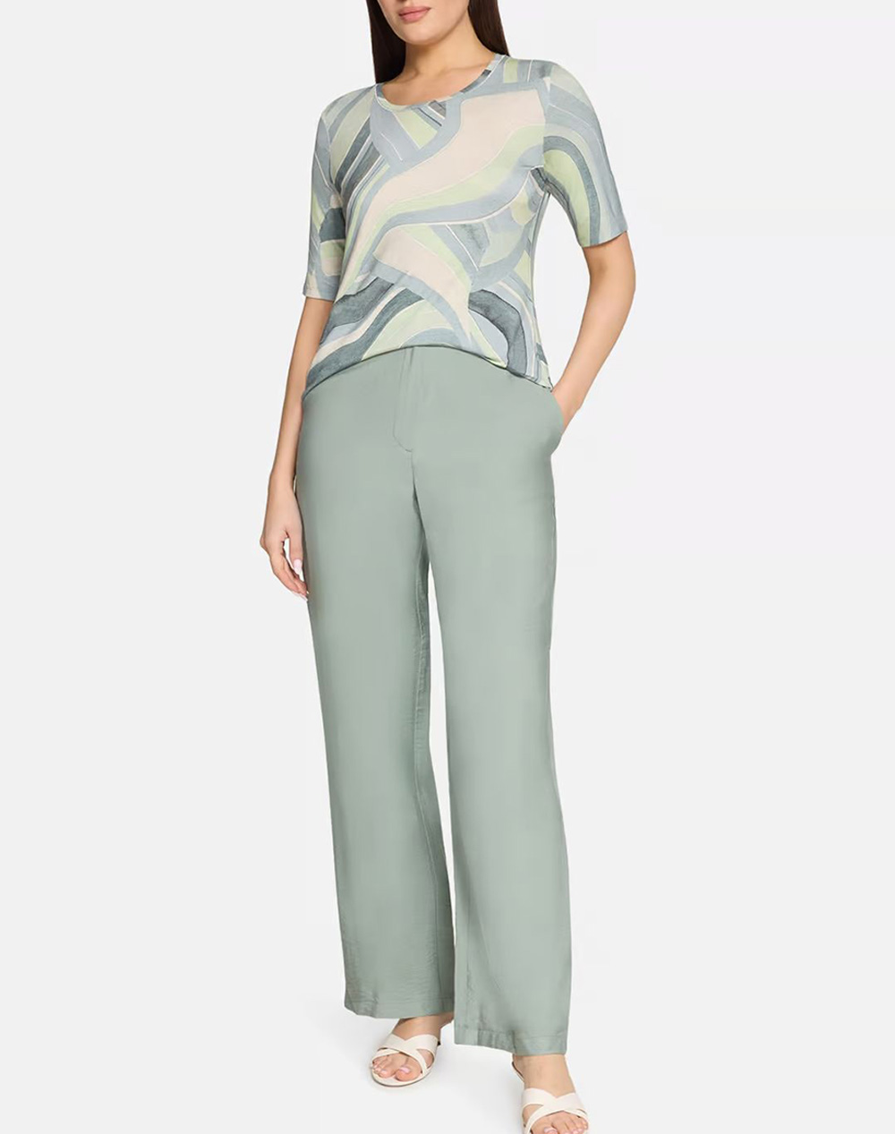 Betty Barclay Blouse 2764 1819-5806 Mintgreen Γυναικεία ρούχα μπλούζες Τ-Shirt Politikos Shop Πολιτικός