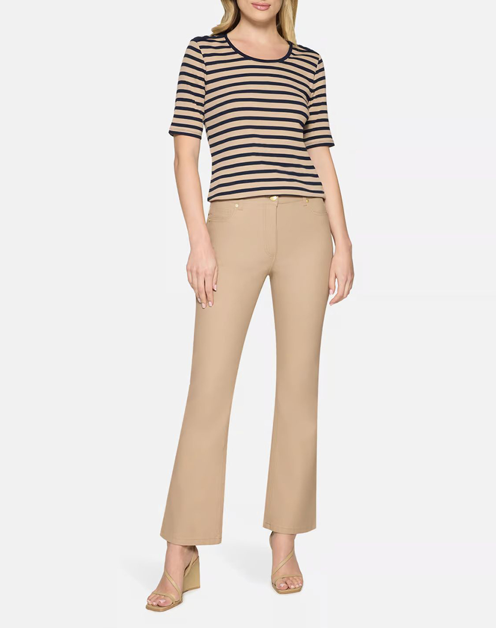 Betty Barclay Blouse 2778 1064-7868 Biege Γυναικεία ρούχα μπλούζες Τ-Shirt Politikos Shop Πολιτικός