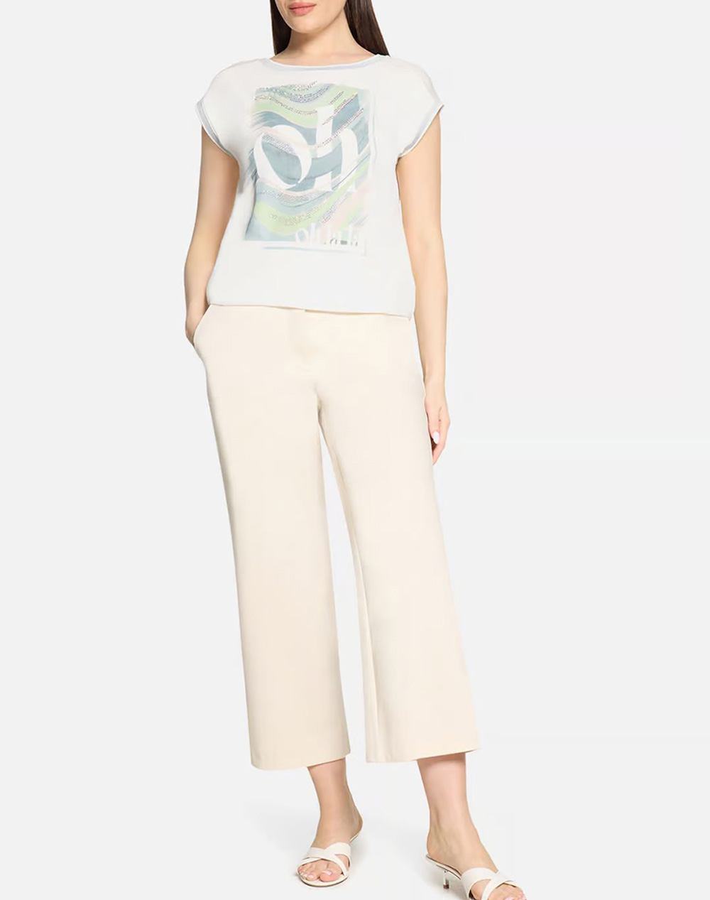 Betty Barclay Blouse 2770 2063-1951 Cream Γυναικεία ρούχα μπλούζες Τ-Shirt Politikos Shop Πολιτικός