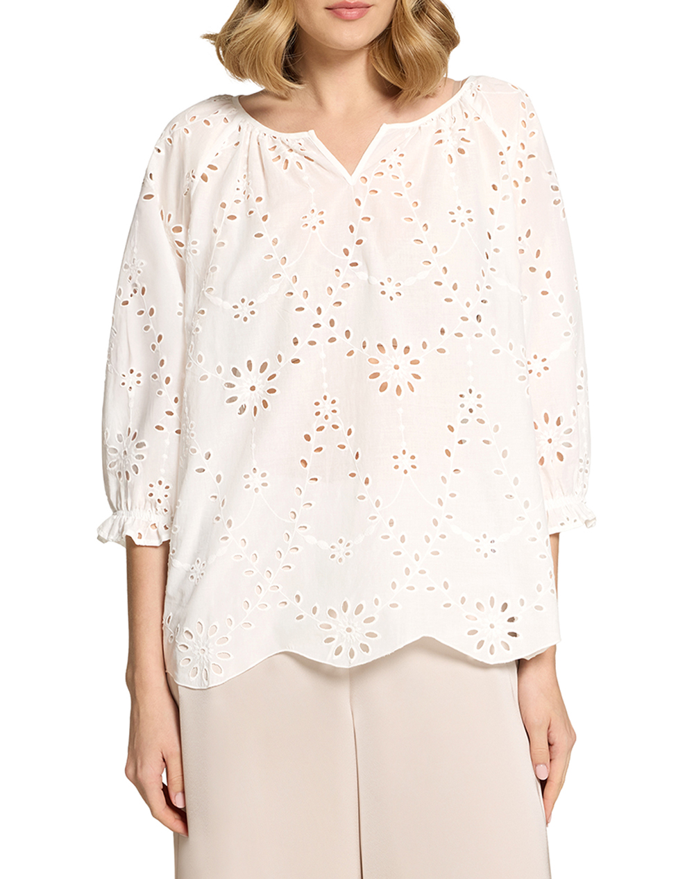 BETTY BARCLAY BLOUSE 8053/1948-1014 OffWhite