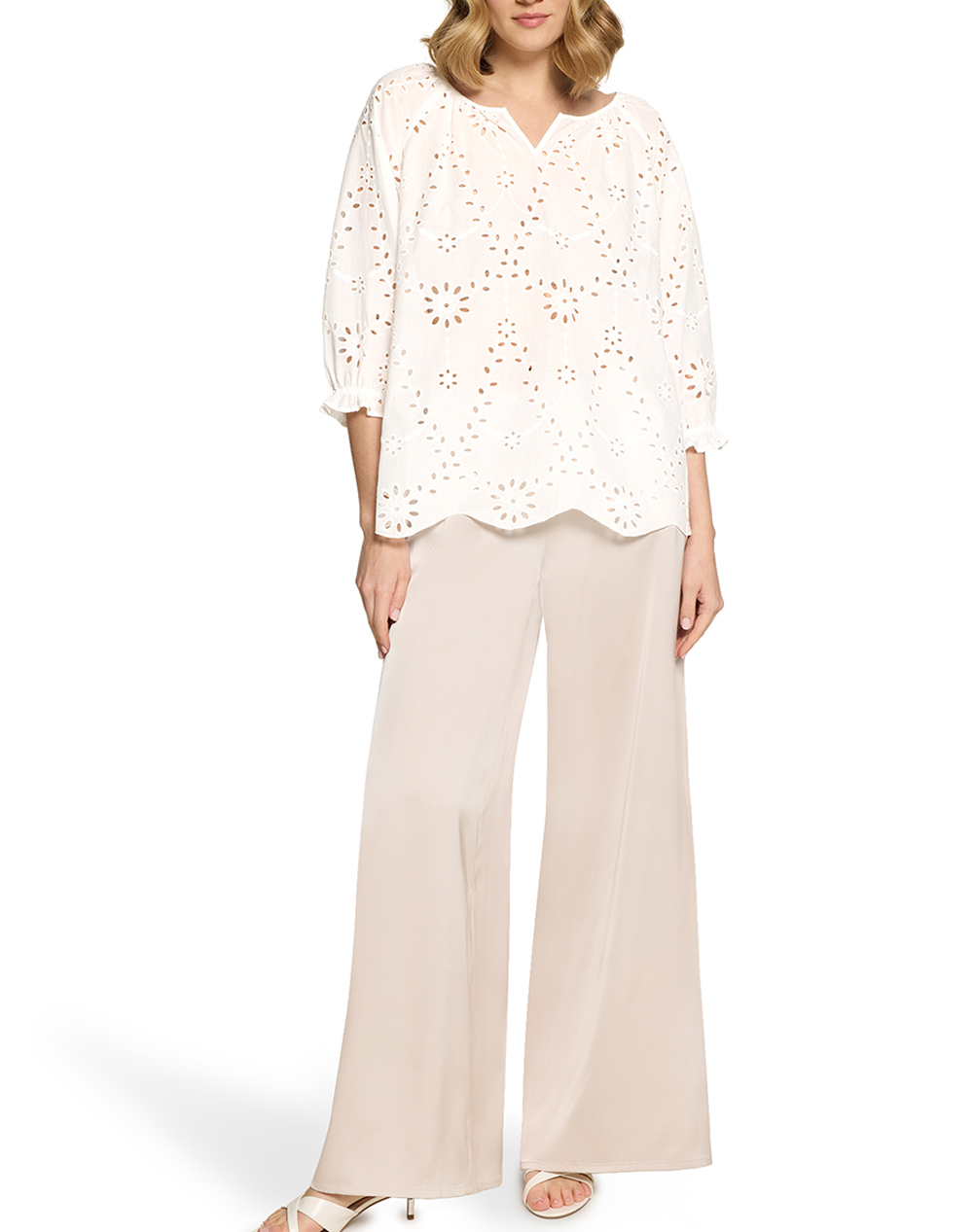Betty Barclay Blouse 8053 1948-1014 Offwhite Γυναικεία ρούχα μπλούζες Τοπ Κορμακια Politikos Shop Πολιτικός