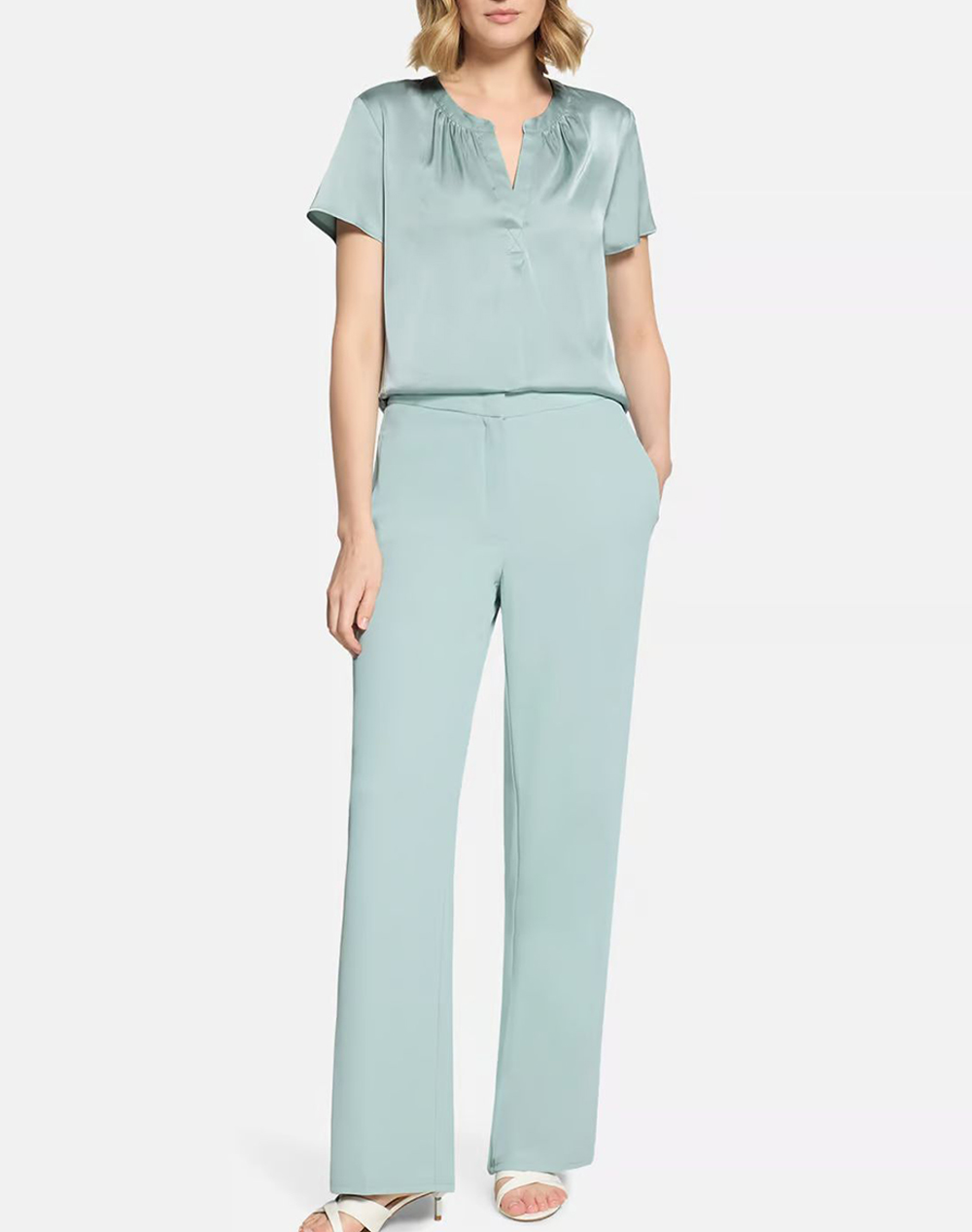 Betty Barclay Blouse 8020 1849-8270 Mintgreen Γυναικεία ρούχα μπλούζες Τοπ Κορμακια Politikos Shop Πολιτικός
