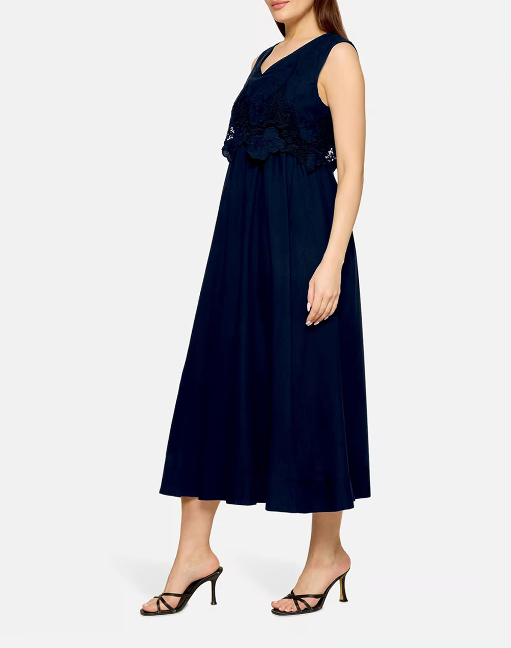 Betty Barclay Dress 1859 1120-8345 Darkblue Γυναικεία ρούχα φορέματα Politikos Shop Πολιτικός