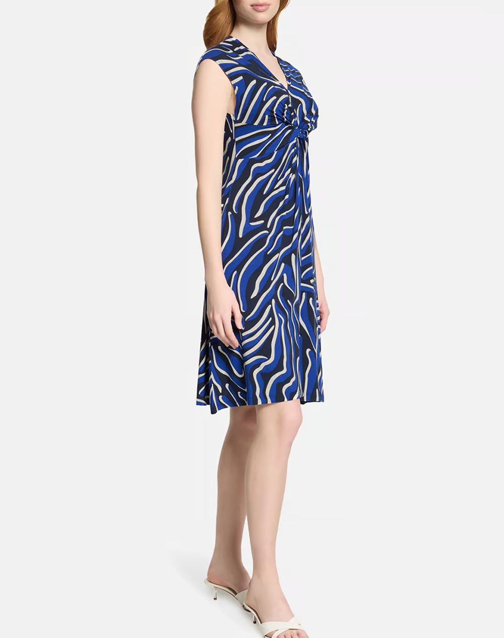 Betty Barclay Dress 1863 2079-8880 Blue Γυναικεία ρούχα φορέματα Politikos Shop Πολιτικός