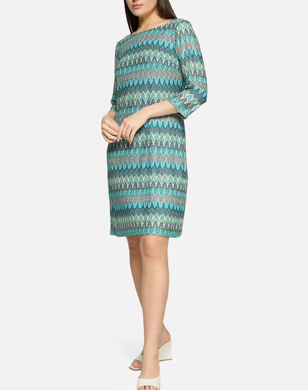 Betty Barclay Dress 1817 1794-8850 Mixed Γυναικεία ρούχα φορέματα Politikos Shop Πολιτικός