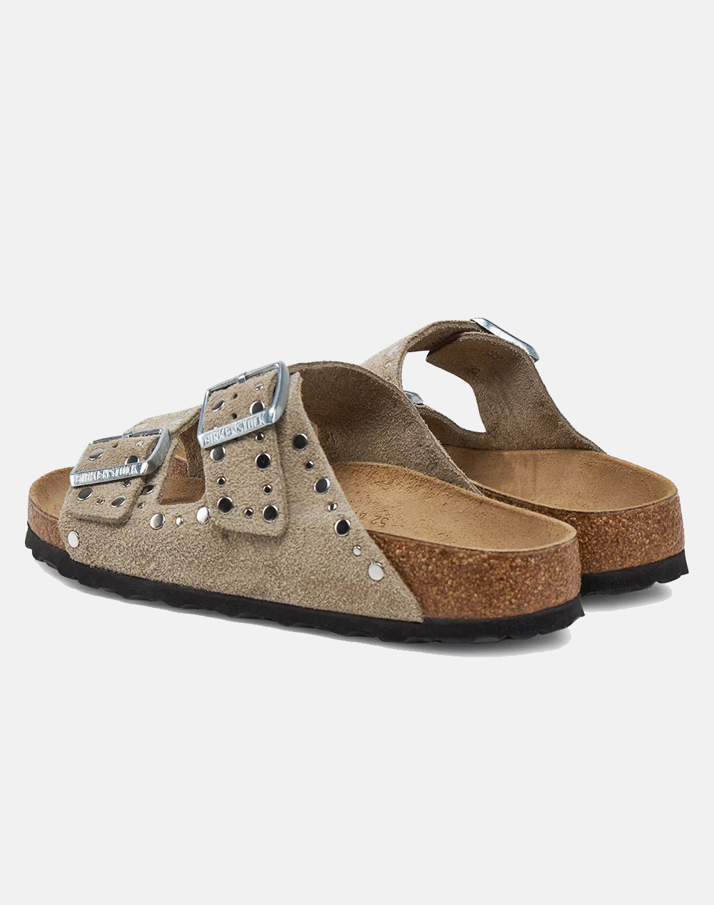 Birkenstock S26 Leather Arizona Rivet Leve Taupe 35 - 43 Narrow Seasonal Παπουτσι Γυναικείο 1029390003543-Taupe Mixed Γυναικεία παπούτσια Εσπαντριγιες