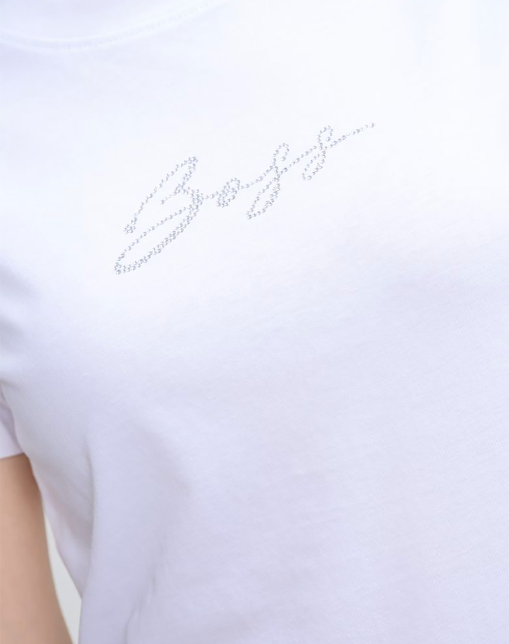 Boss C Esogo 2 Ma Crystal 10269840 01 50538826-100 White Γυναικεία ρούχα μπλούζες Τ-Shirt Politikos Shop Πολιτικός
