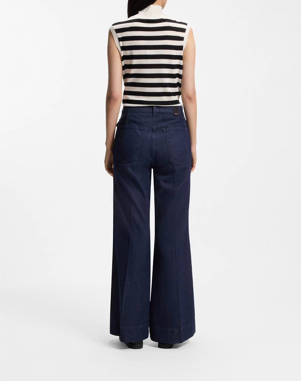 BOSS ROSALYA-FLARE 10276974 01 50552627-401 DenimDarkBlue