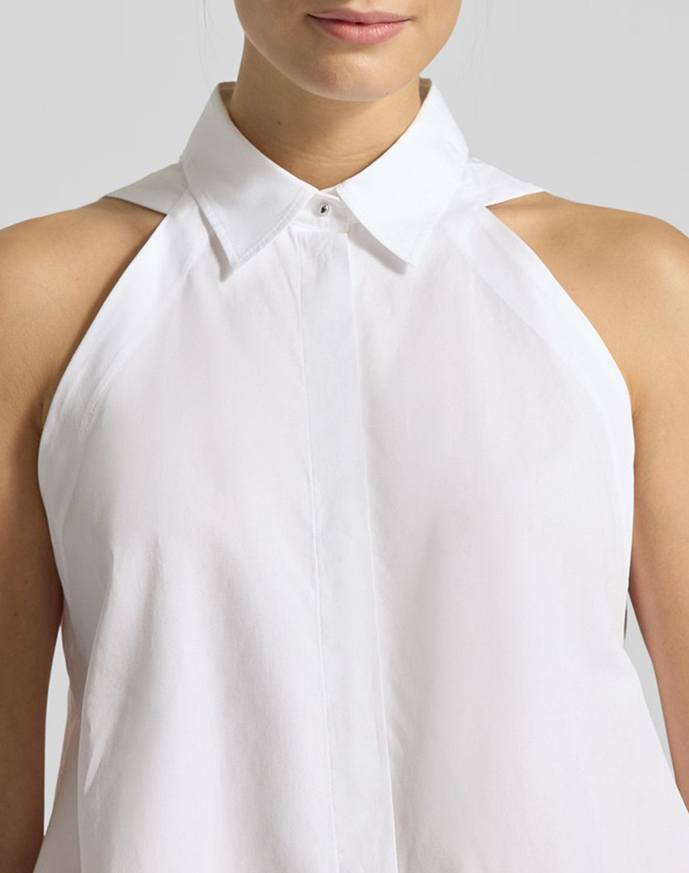 Boss Becola 10277381 01 50558466-100 White Γυναικεία ρούχα πουκάμισα Politikos Shop Πολιτικός